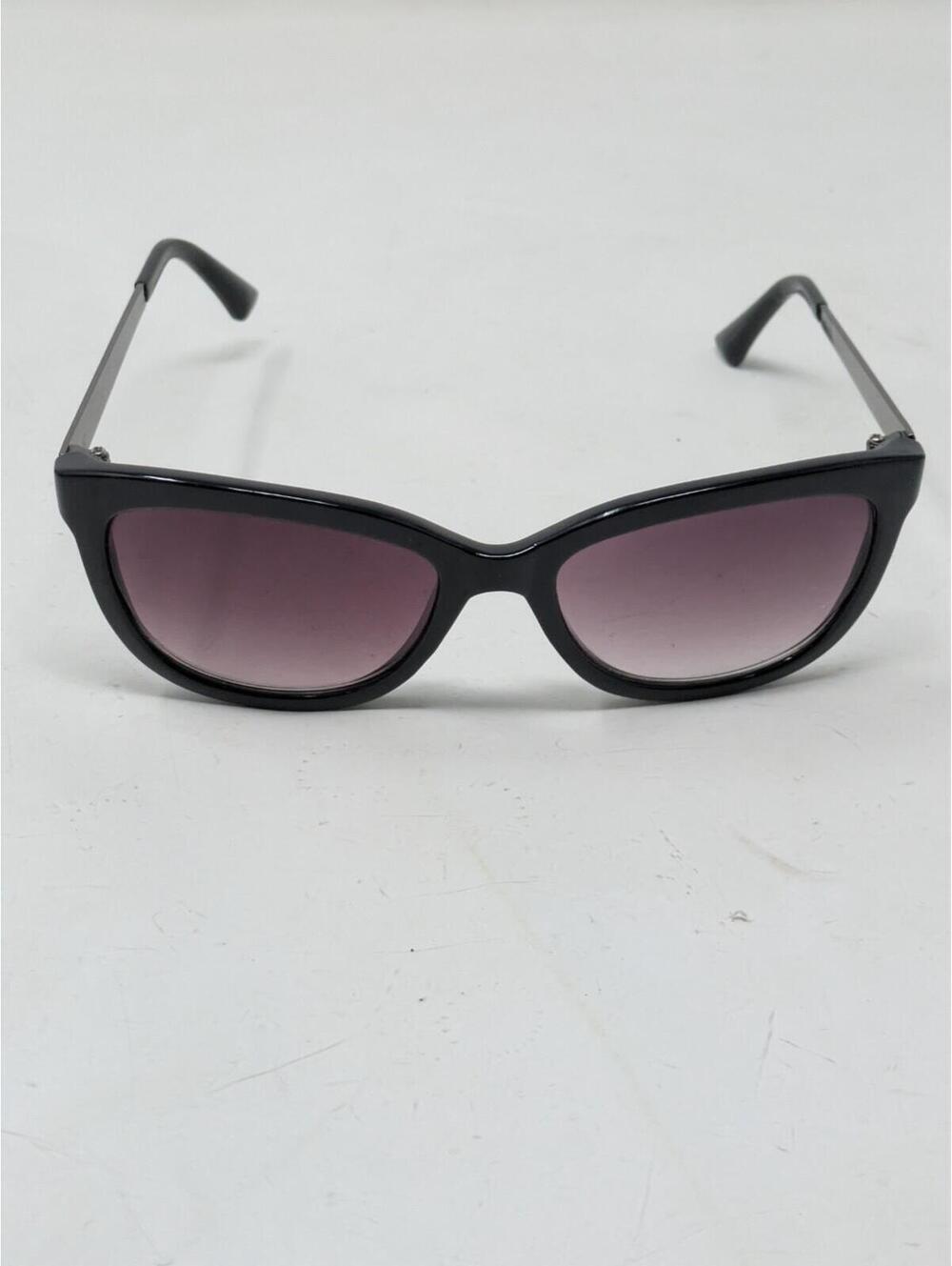 Oscar De La Renta 1244 Black Cat Eye Gradiant Purple Lens Sunglasses - Picture 5 of 12